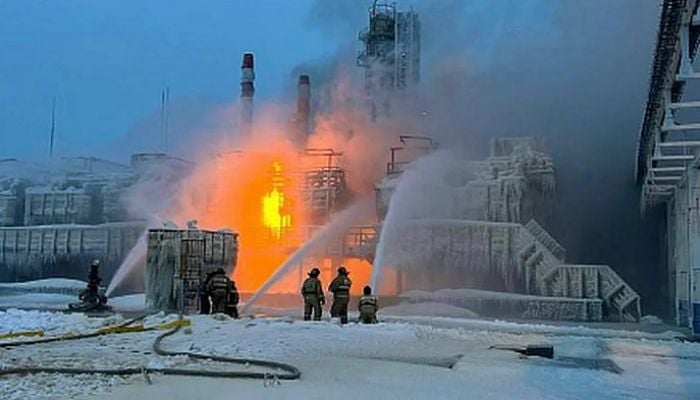 Explosion at St Petersburg gas terminal, officials say