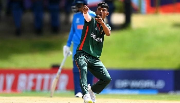 Young Tigers suffer defeat to India despite Maruf's five-for