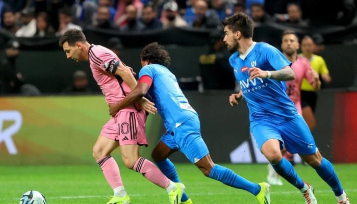 Messi's Miami beaten in Saudi friendly