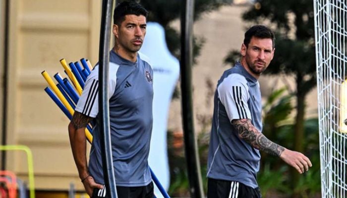Suarez re-unites with Messi, targets Copa America