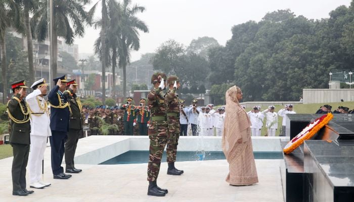 PM pays homage to Armed Forces martyrs at Shikha Anirban