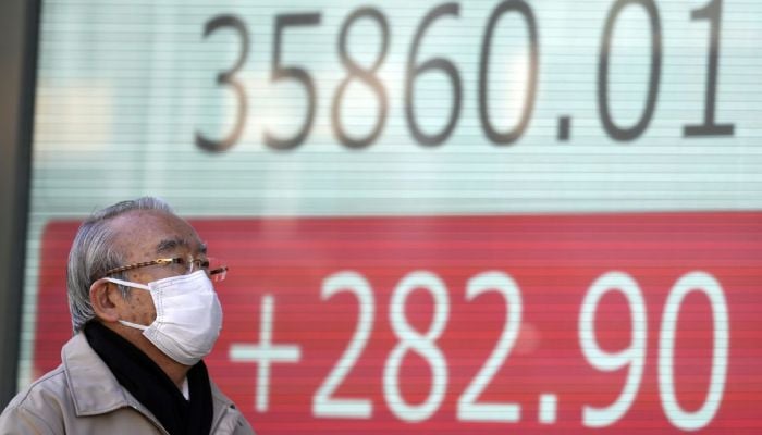 Asian stocks edge up after US inflation data, oil flat