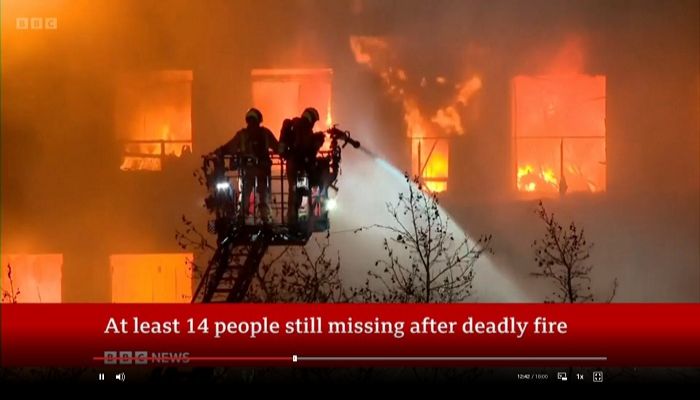 Many missing as deadly fire in Valencia devastates apartment block