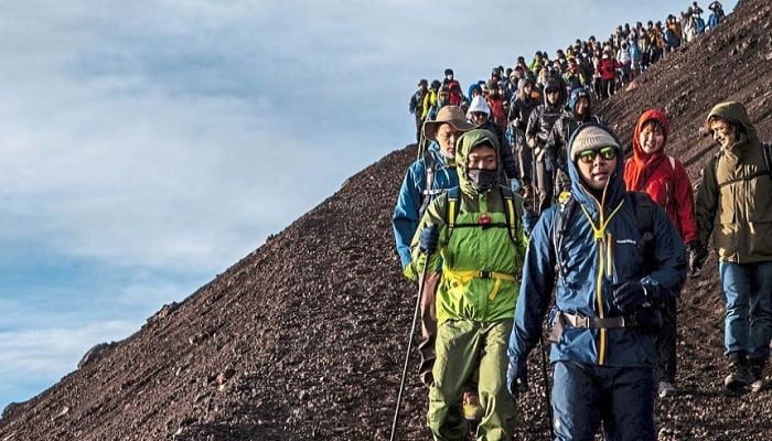 Mount Fuji hikers face $18 toll to scale mountain from July