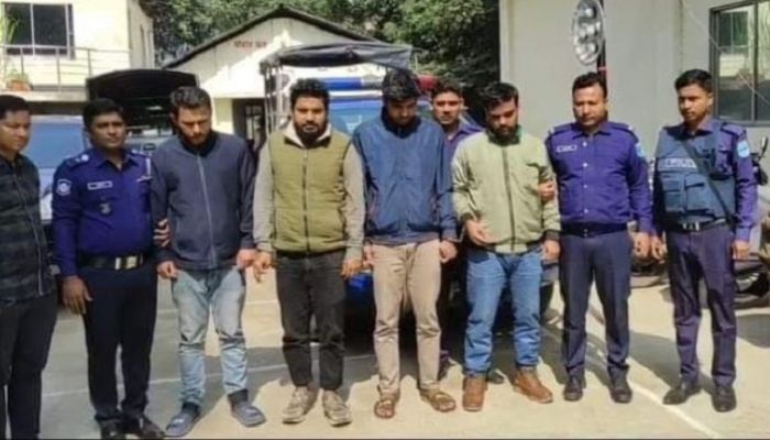 4 remanded over rape of housewife at JU