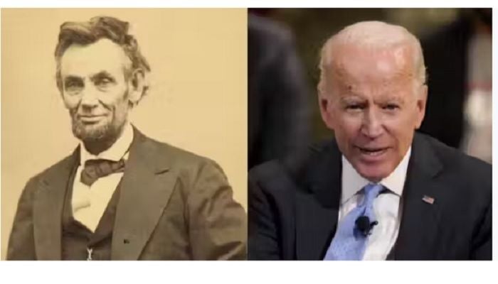 Abraham Lincoln pardoned Biden's great-great-grandfather: report