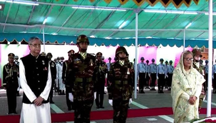 President, PM pay homage to Bangabandhu at Tungipara