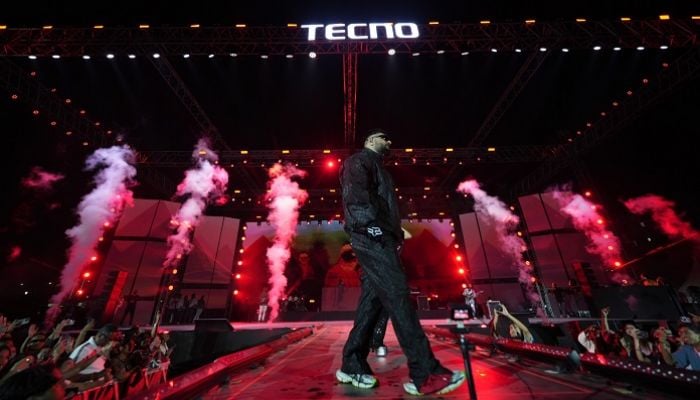 Badshah enthralls audience at TECNO festival
