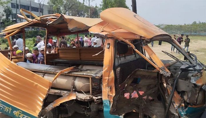 Six of a family killed in Sylhet road crash