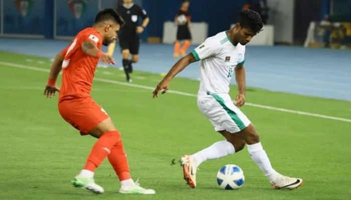 Bangladesh suffer massive defeat to Palestine in WC Qualifiers