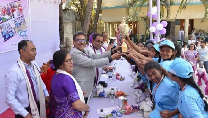 PSTC holds girls’ football match on the occasion of International Women's Day