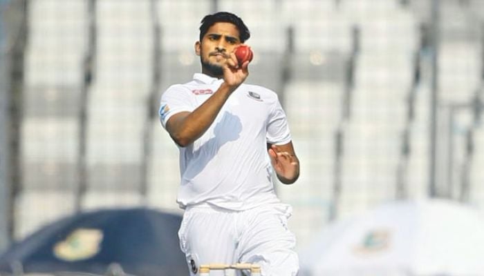 Khaled puts Bangladesh on top, reducing SL 92-5 at lunch on day 1