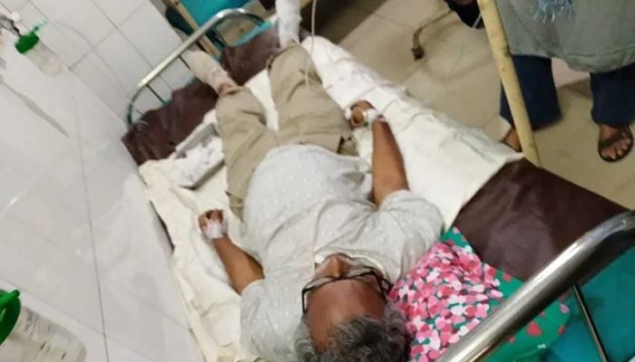 Prof Anu Muhammad injured in train accident