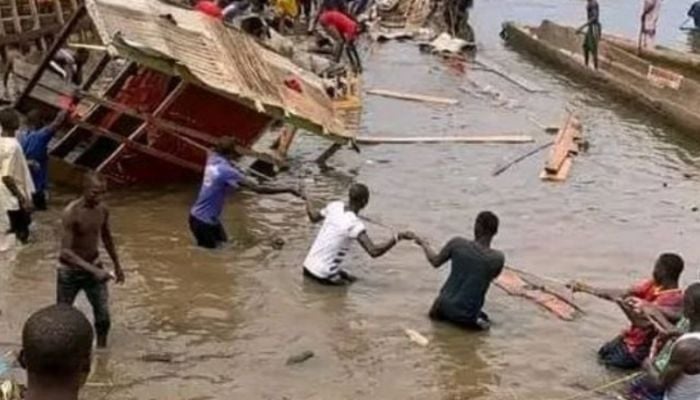 58 dead as boat capsizes in Central Africa