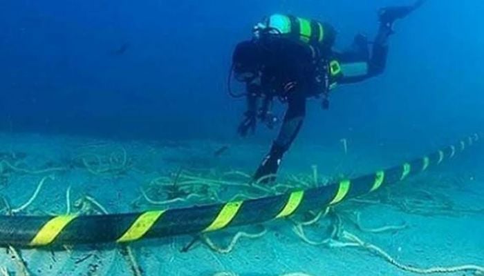 Submarine cable breakdown disrupts internet service