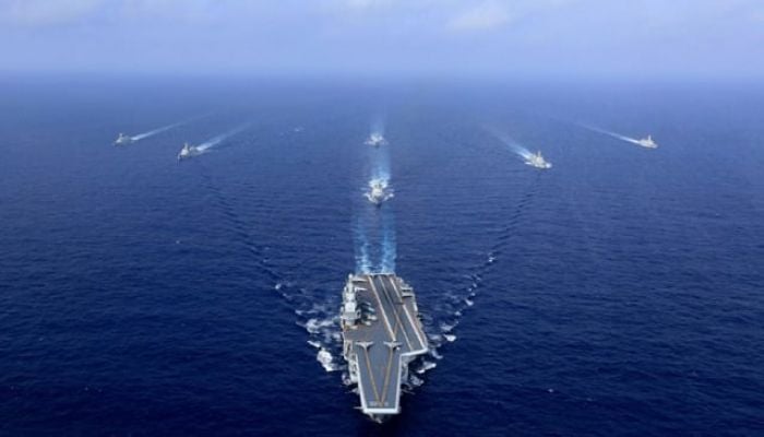 China conducts military drills in South China Sea