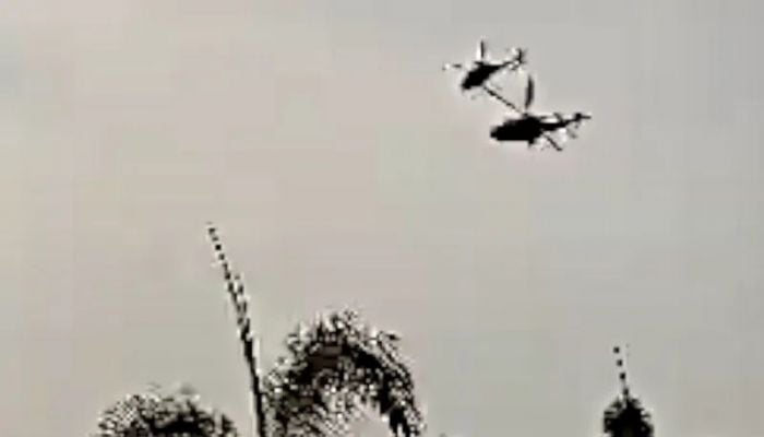 10 dead as two Navy helicopters collide in Malaysia