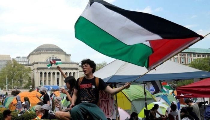 Columbia suspends students after call to end Gaza camp unheeded