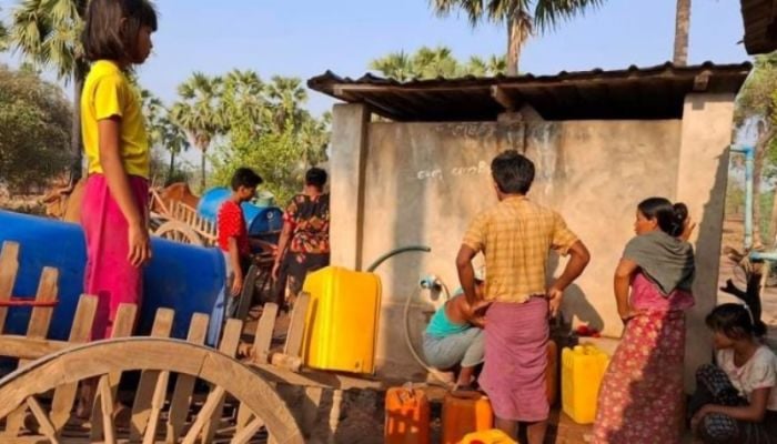 Myanmar records hottest ever April temperature of 48.2C