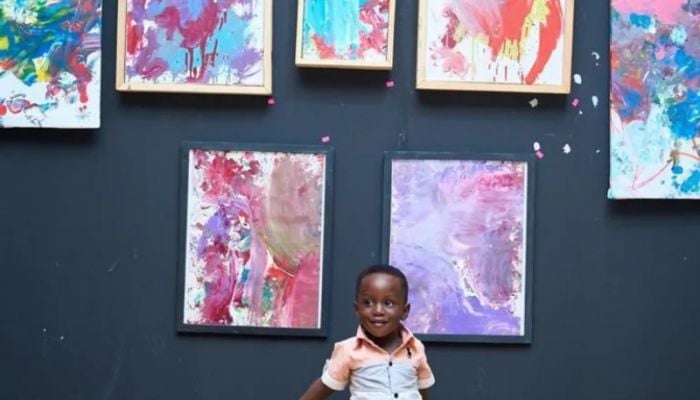 Child from Ghana named world's youngest male artist