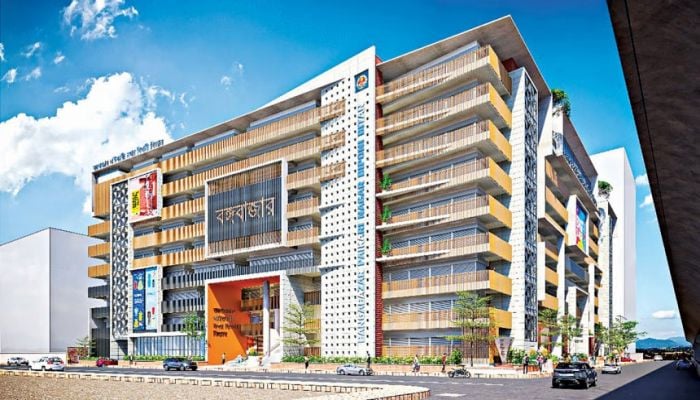 PM inaugurates construction of new Bangabazar Wholesale Market