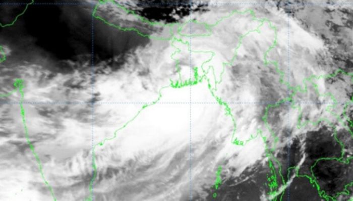 Land depression lies over Sylhet, likely to weaken gradually