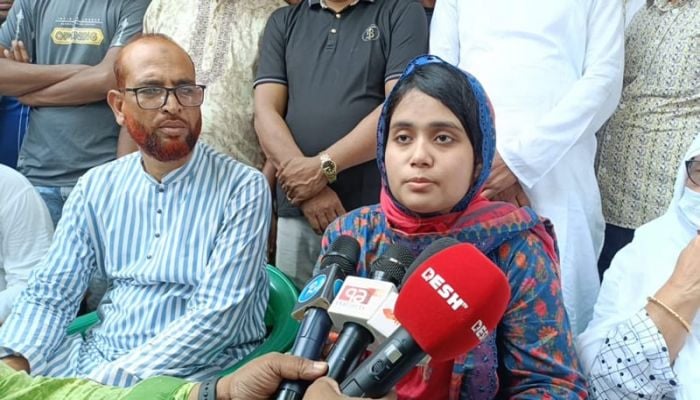 MP Azim's daughter calls for capital punishment of murderers