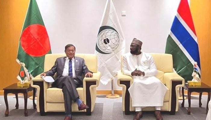 FM for 'Joint Business Task force' with Gambia