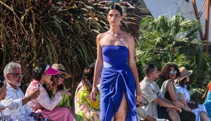 Saudi Arabia's first 'historic' swimwear fashion show