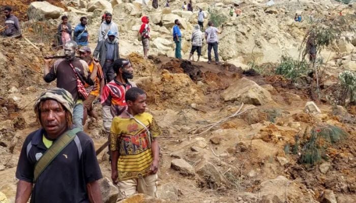 Papua New Guinea reports more than 2,000 people buried in landslide