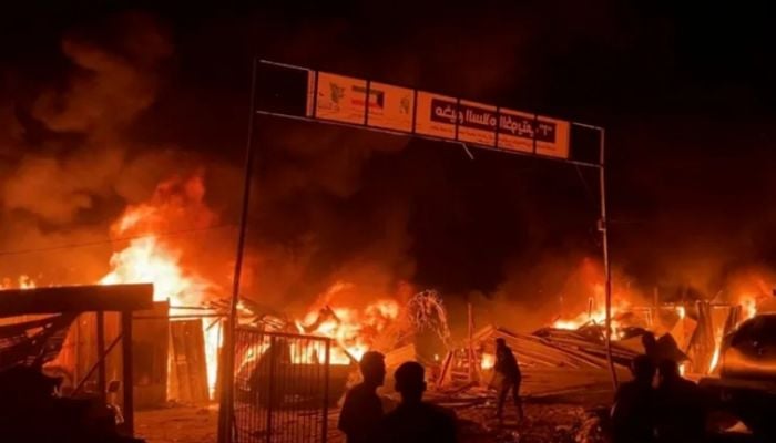 Israeli strike hits Rafah area after Hamas barrage