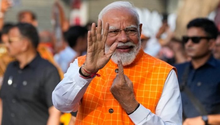 BJP leads on 38.1% with three-quarters of votes counted: commission