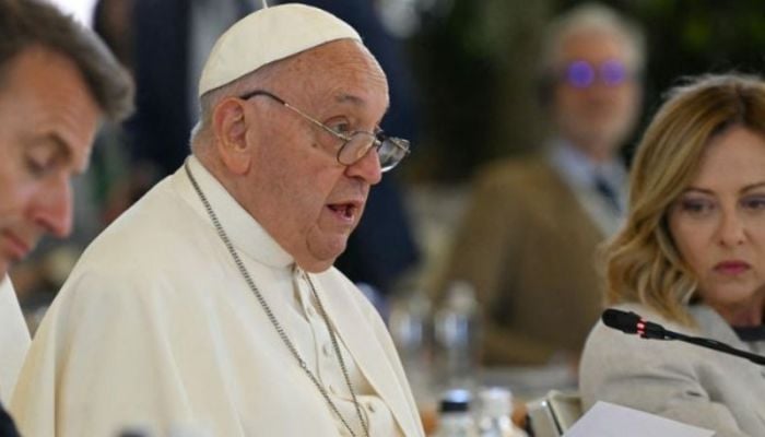Pope Francis raises alarm about AI at G7 summit