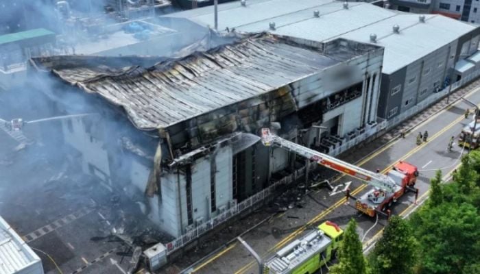 20 bodies recovered from South Korea battery fire site