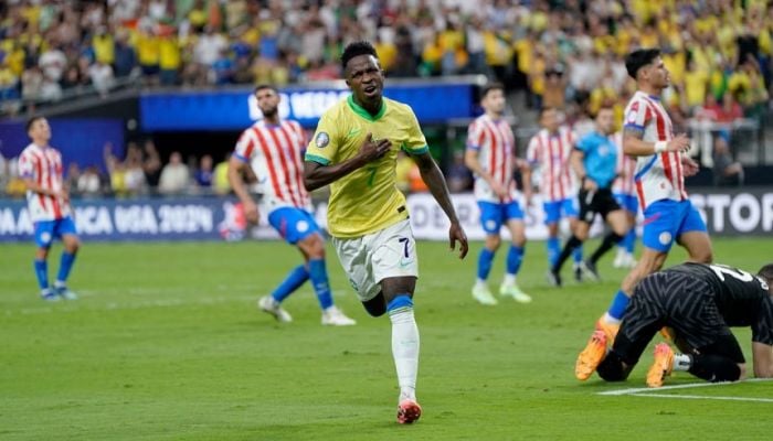 Vinicius stars as Brazil beat Paraguay