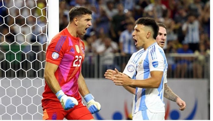 Argentina reach Copa semifinals with penalties win over Ecuador