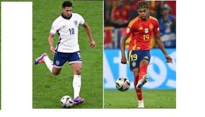 Spain and England go head to head in Euro 2024 final