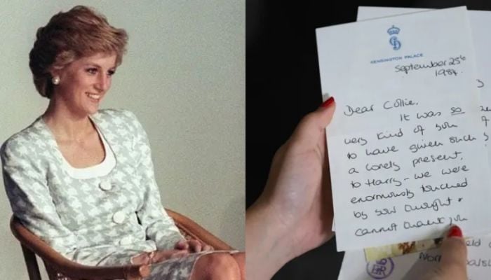 'Intimate' Princess Diana letters up for auction