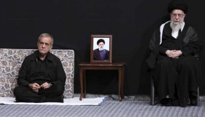 Iran's Khamenei formally grants Pezeshkian presidential powers