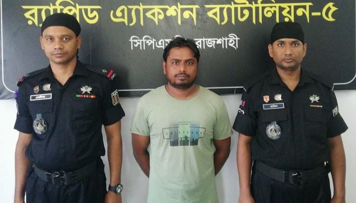 Top terror held with firearms in Rajshahi
