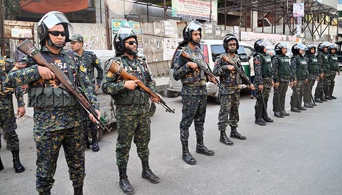 16 platoon Ansar deployed in Dhaka