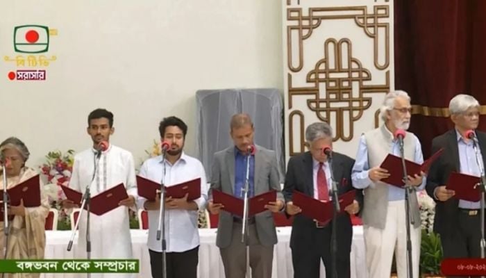 Key members of Bangladesh interim government