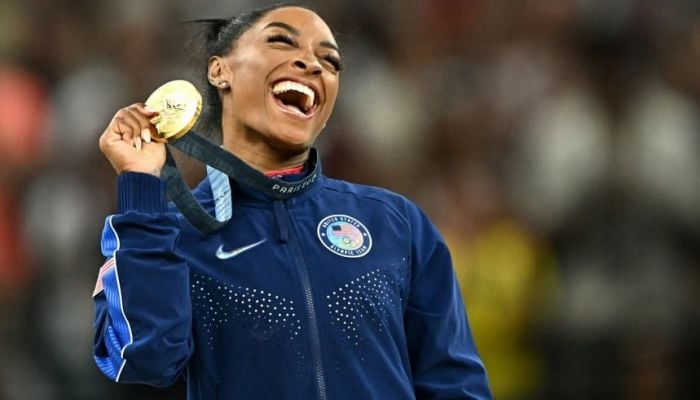 Simone Biles wins vault for third gymnastics gold of Paris Games