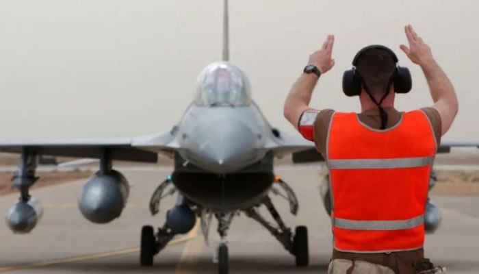US deploys jets and warships as Iran threatens Israel