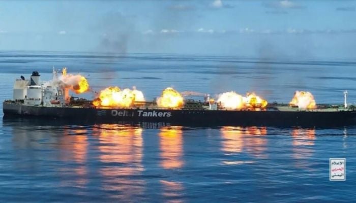 Yemen's Huthis blew up stranded oil tanker