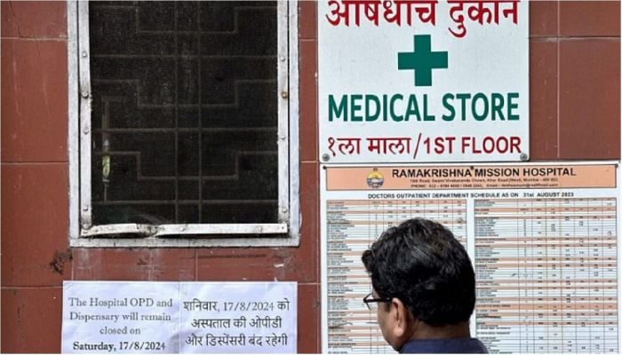 Indian doctors begin 24-hour strike to protest brutal rape of medic