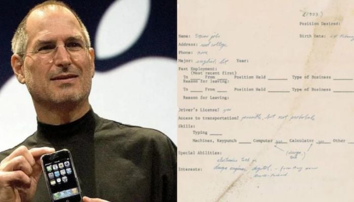 Viral pics show resumes of Steve Jobs, Bill Gates when they were 18