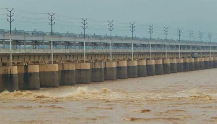 All gates of Farakka Barrage opened