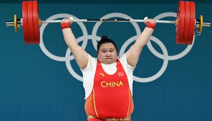 Dominant Li wins China's fifth weightlifting gold at Paris Olympics