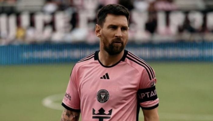 Messi won't play for Miami in Leagues Cup match at Columbus